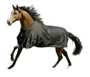 Euroriding Outdoordecke Fairbanks schwarz 600 D 100 g 165 cm
