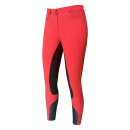 MONTAR Reithose Star on Pocket mit Ganzbesatz rot 34