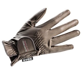 UVEX Reithandschuh sportstyle Winter mit Schwenkel-Logo braun 10,5