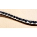 Stirnband Aster schwarzblau 41 cm