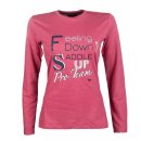 HKM Damen-Pulli raspberry
