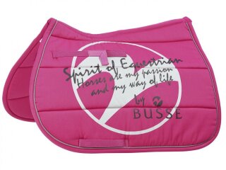 Busse Dressur-Schabracke Luzern pink VB/WB