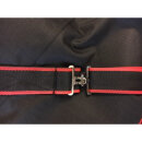 Euroriding Outdoordecke Narva schwarz/rot 1200 D 400 g