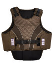 Harrys Horse Kinder-Sicherheitsweste FlexFit braun