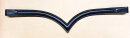 Euroriding Stirnband "V" schwarz 36 cm