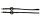 Euroriding Ausbinder mit Gummiringen schwarz WB