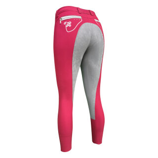 CAVALLO Damenreithose Crystal mit Ganzbesatz raspberry 40