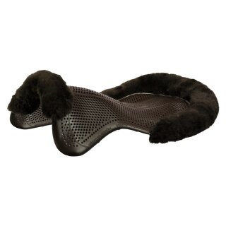 ACAVALLO Gel Pad Massage mit Lammfell