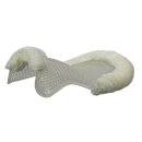 ACAVALLO Gel Pad Massage mit Lammfell