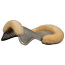 ACAVALLO Gel Pad Massage mit Lammfell